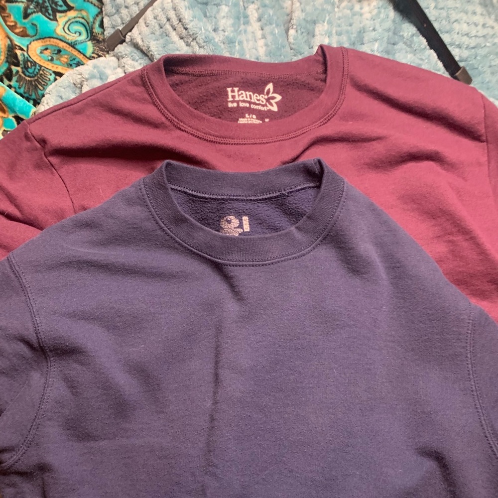 Two Sweatshirts